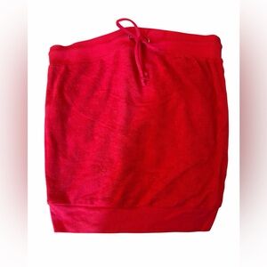 Vintage Baileys Point hot pink tube top size Large towel material